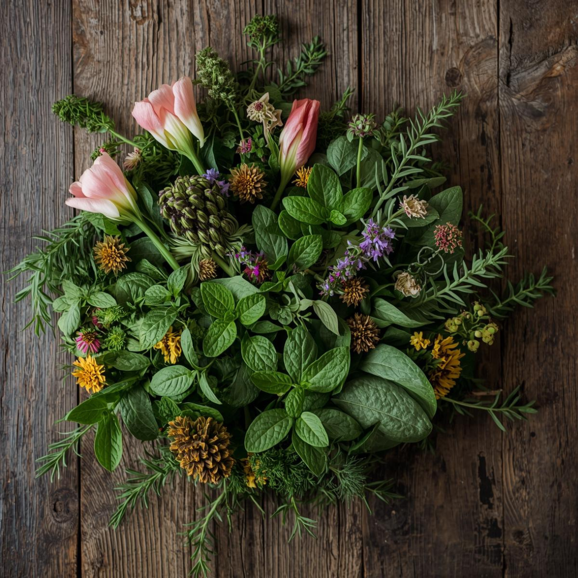 herbs a to z sticker